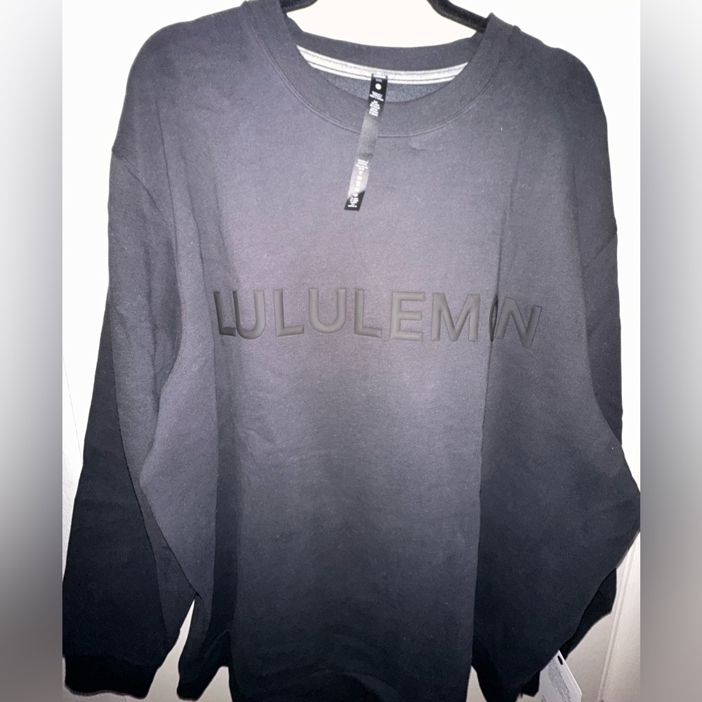 lululemon athletica Charcoal Crewneck Sweater